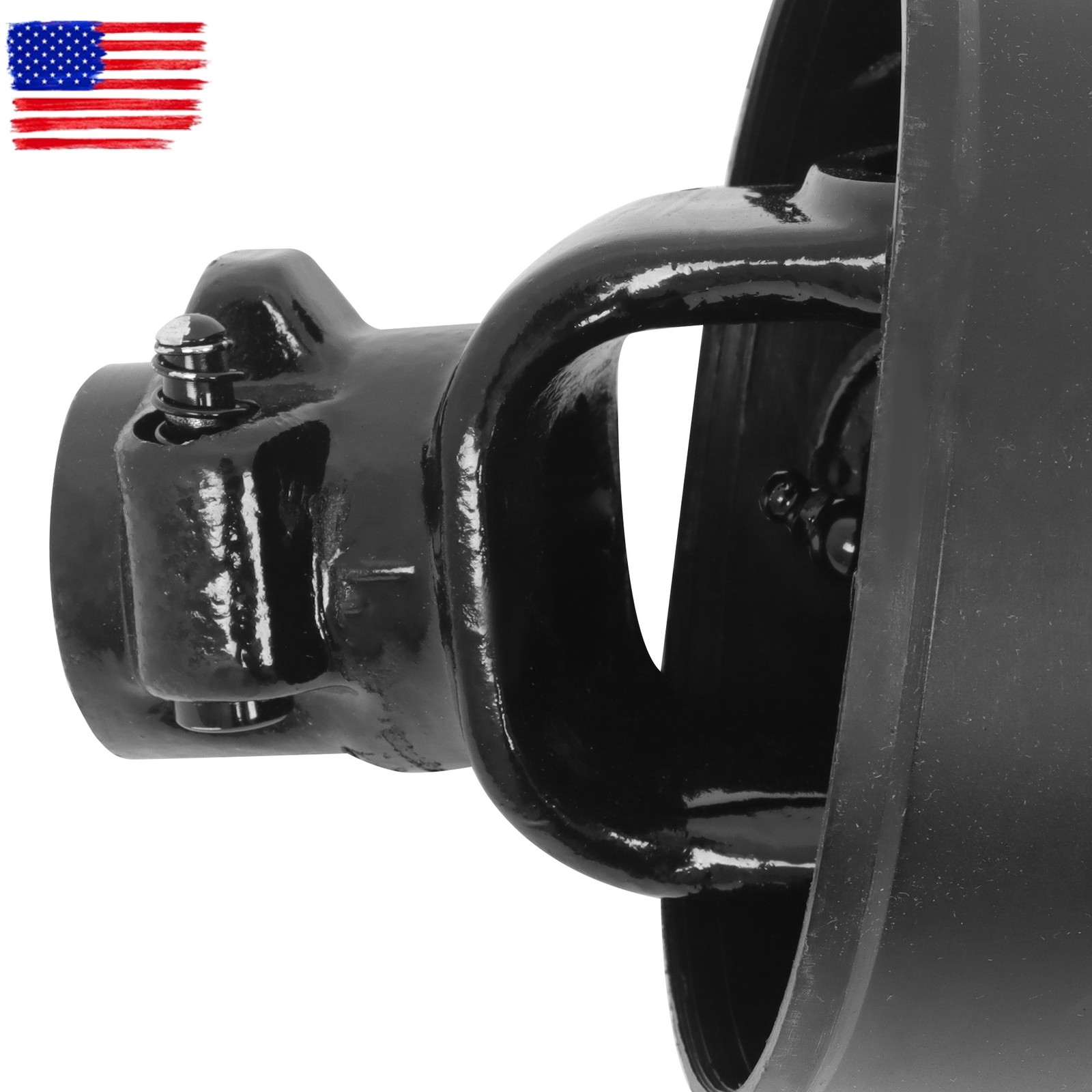 PTO Shaft PTO Driveshaft for Tractor 1-3/8" Spline/Round Ends 30-39" Black