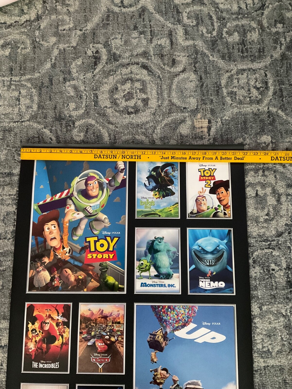 PIXAR disney 10 movie poster Toy Story Finding Nemo Incredibles Up a Bugs Life
