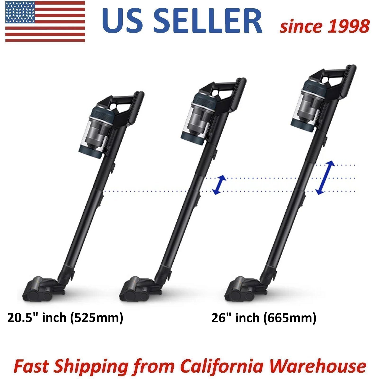 Genuine Samsung Jet Bespoke Elite Vacuum Wand Stick Tube Pipe Cordless * READ *