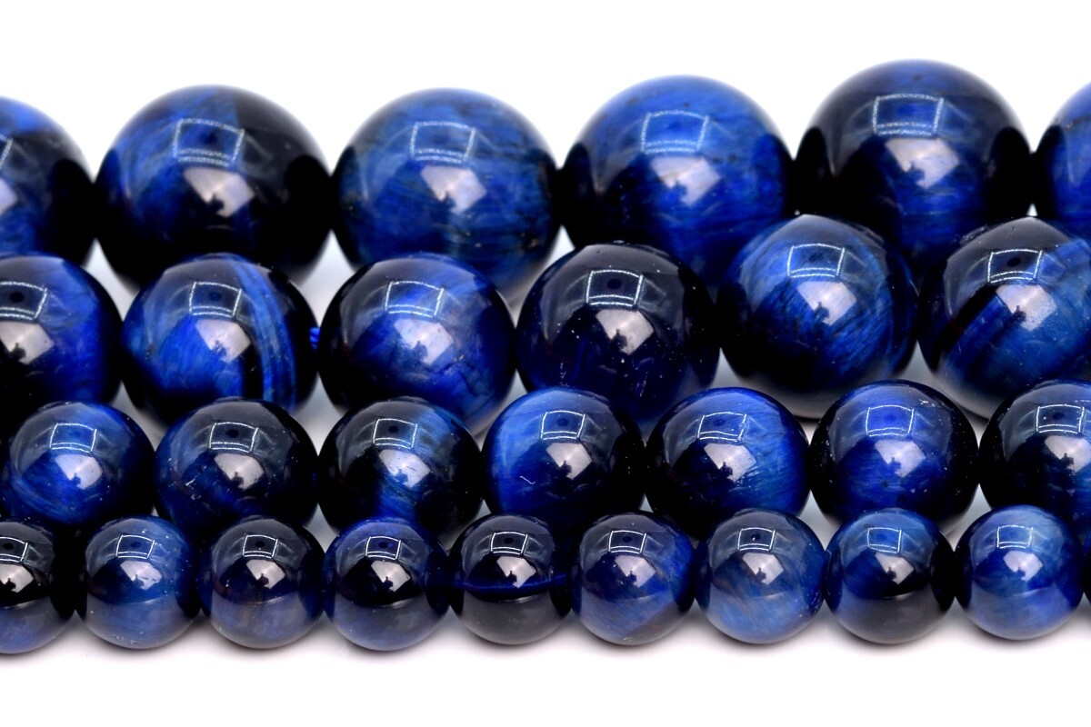 Lapis Lazuli Blue Tiger Eye Beads Round Loose Beads 4/6-7/8/9-10/12MM