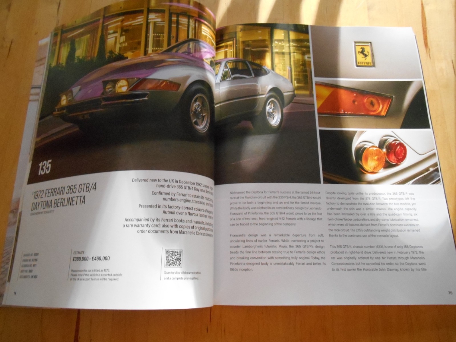 RM Sotheby's Motor Car Auction Catalogue 1 November 2025 Peninsula London sale