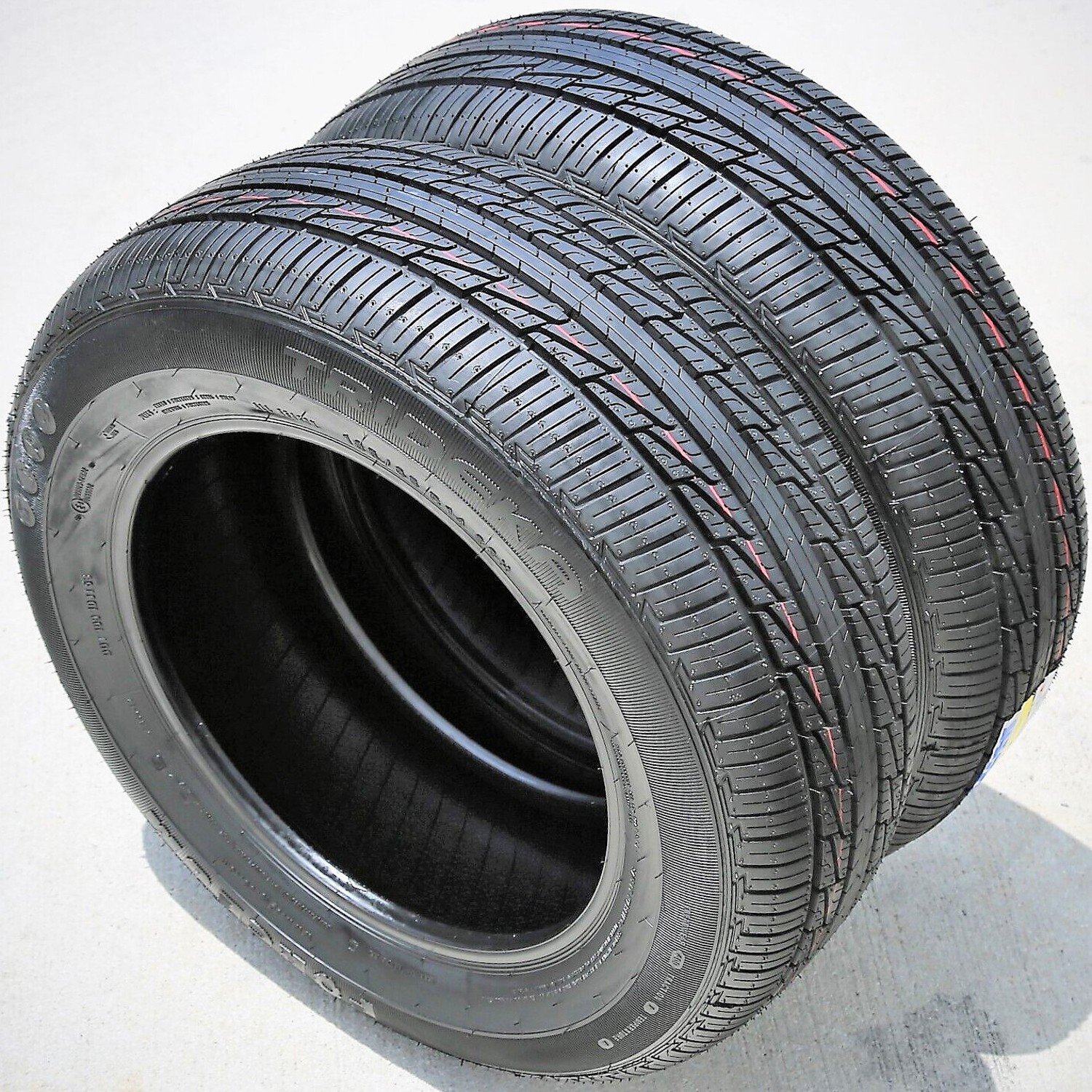 2 Tires Forceum Trideka 185/65R14 86H A/S All Season