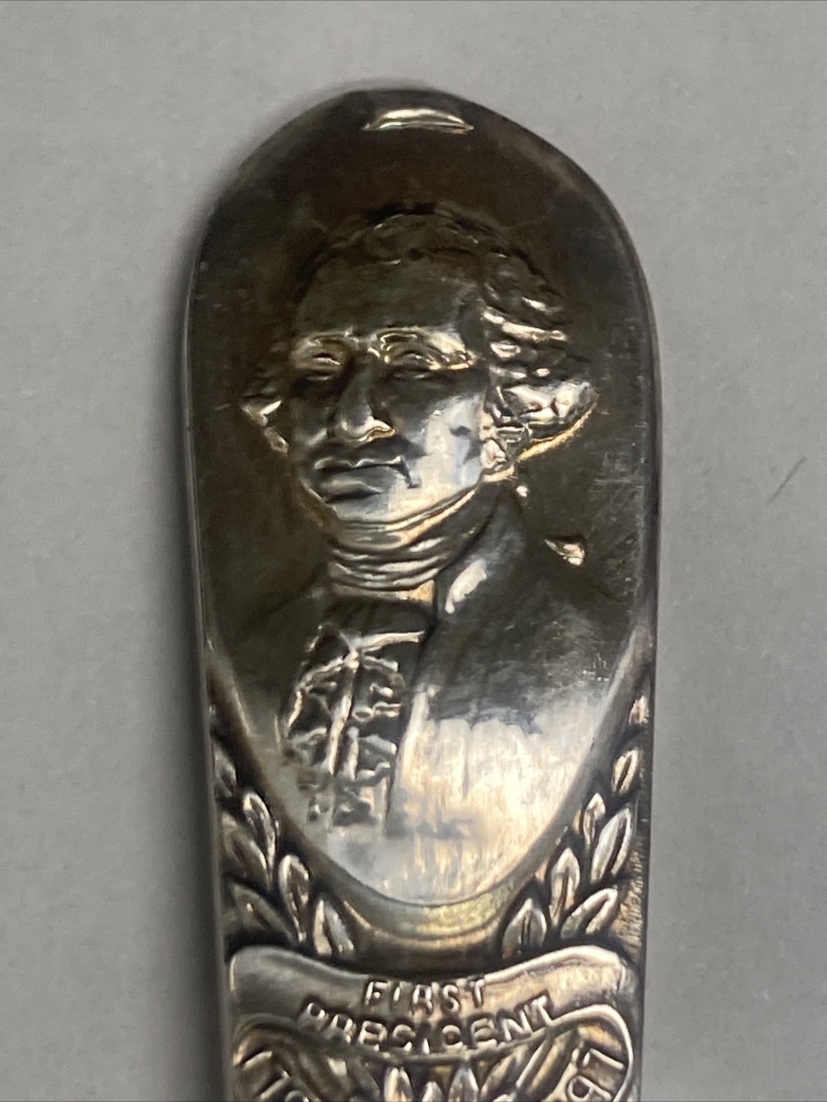 Vintage Spoon US Collectible. 6” George Washington First President