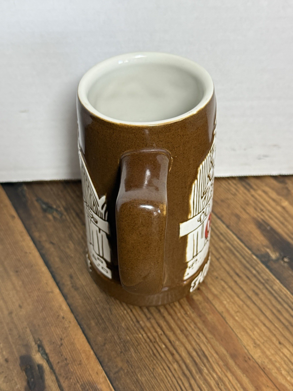 Vintage Hamm's Beer Stein Mug 1973 Oktoberfest Salutes Ceramarte Brazil Bear (C)