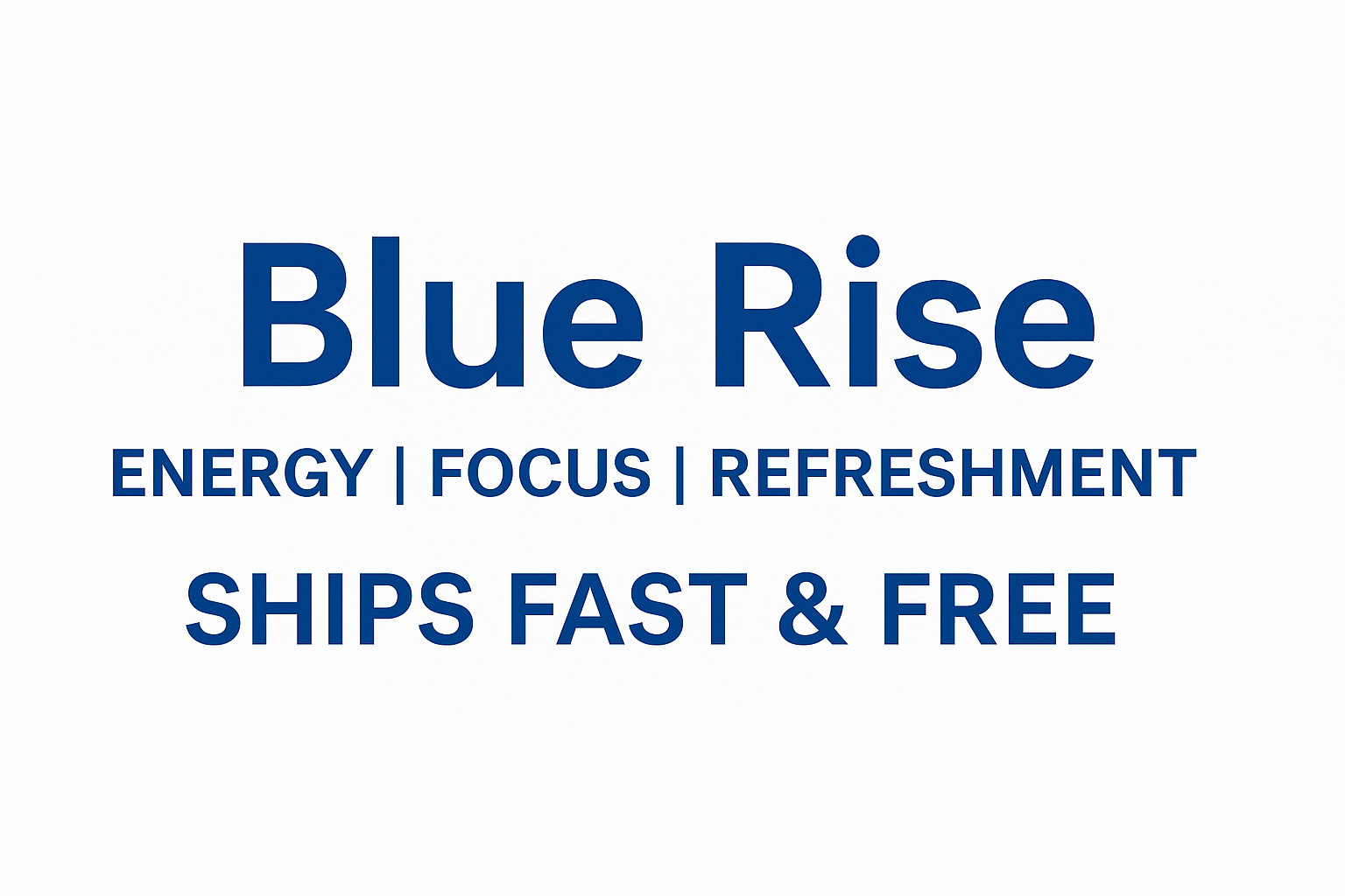 Blue Rise Energy Similar to RedDawn Energy 8oz bottle