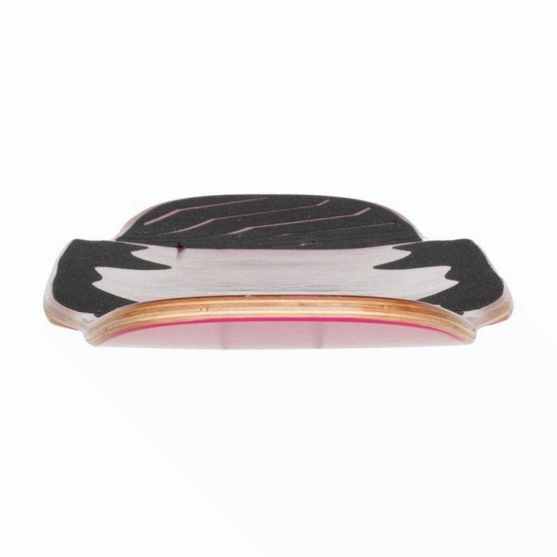 Nae Nae Pink 44 Deck, 44" Maple Dancing Longboard with wheel wells