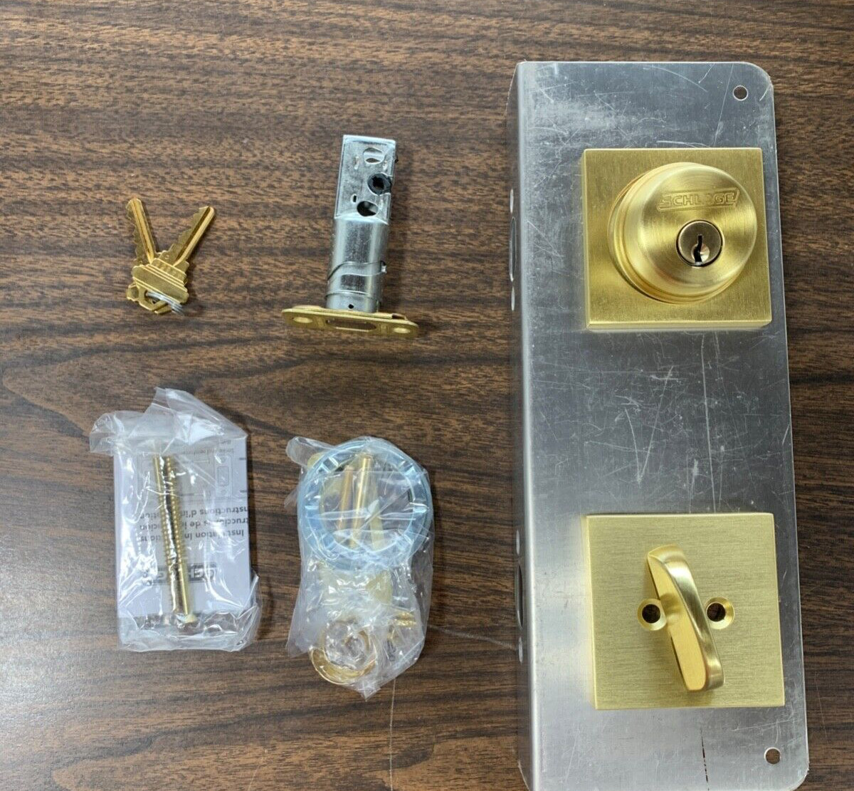 Schlage Collins Single Cylinder Deadbolt B60N COL