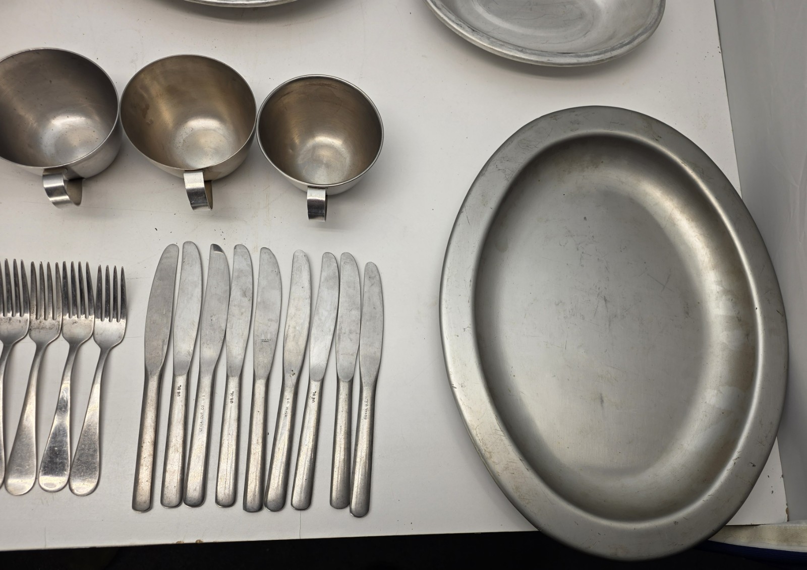 Vintage US Army Officers Mess Kit - Korean War Era 1950s