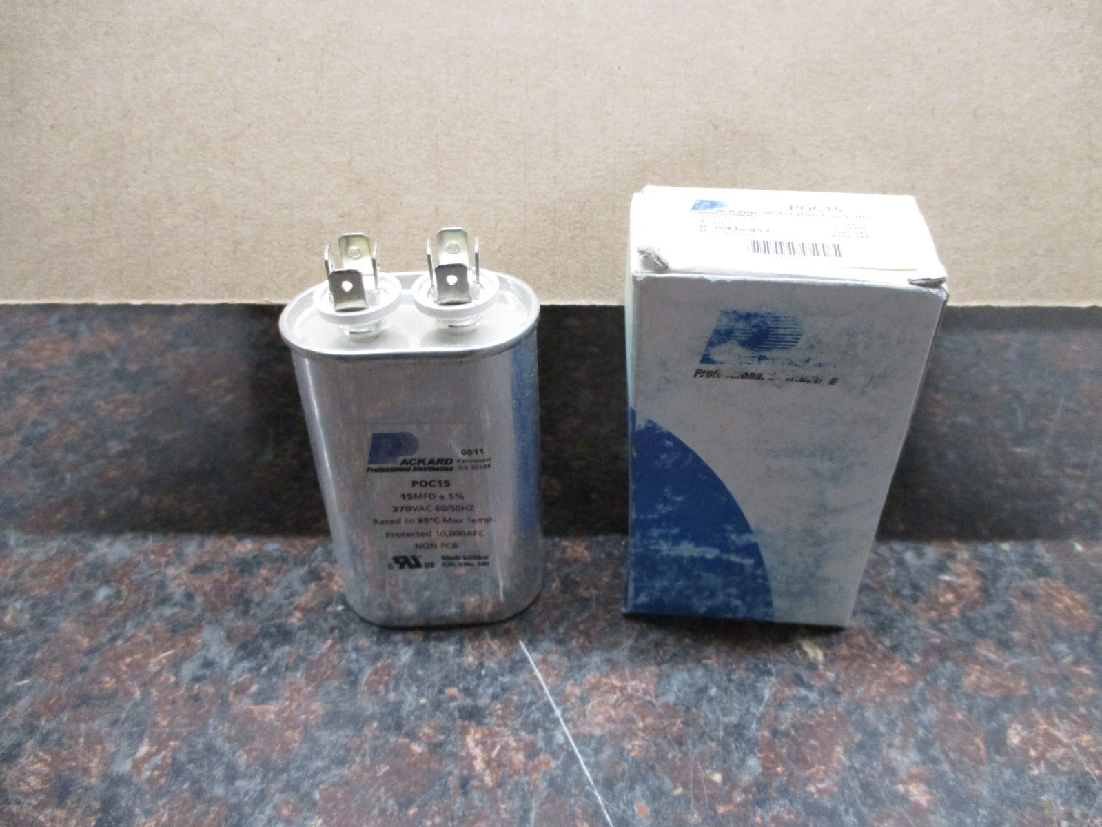 LOT OF 29 NOS PACKARD MOTOR RUN CAPACITORS PRCFD405 POCF40 POC4 HVAC