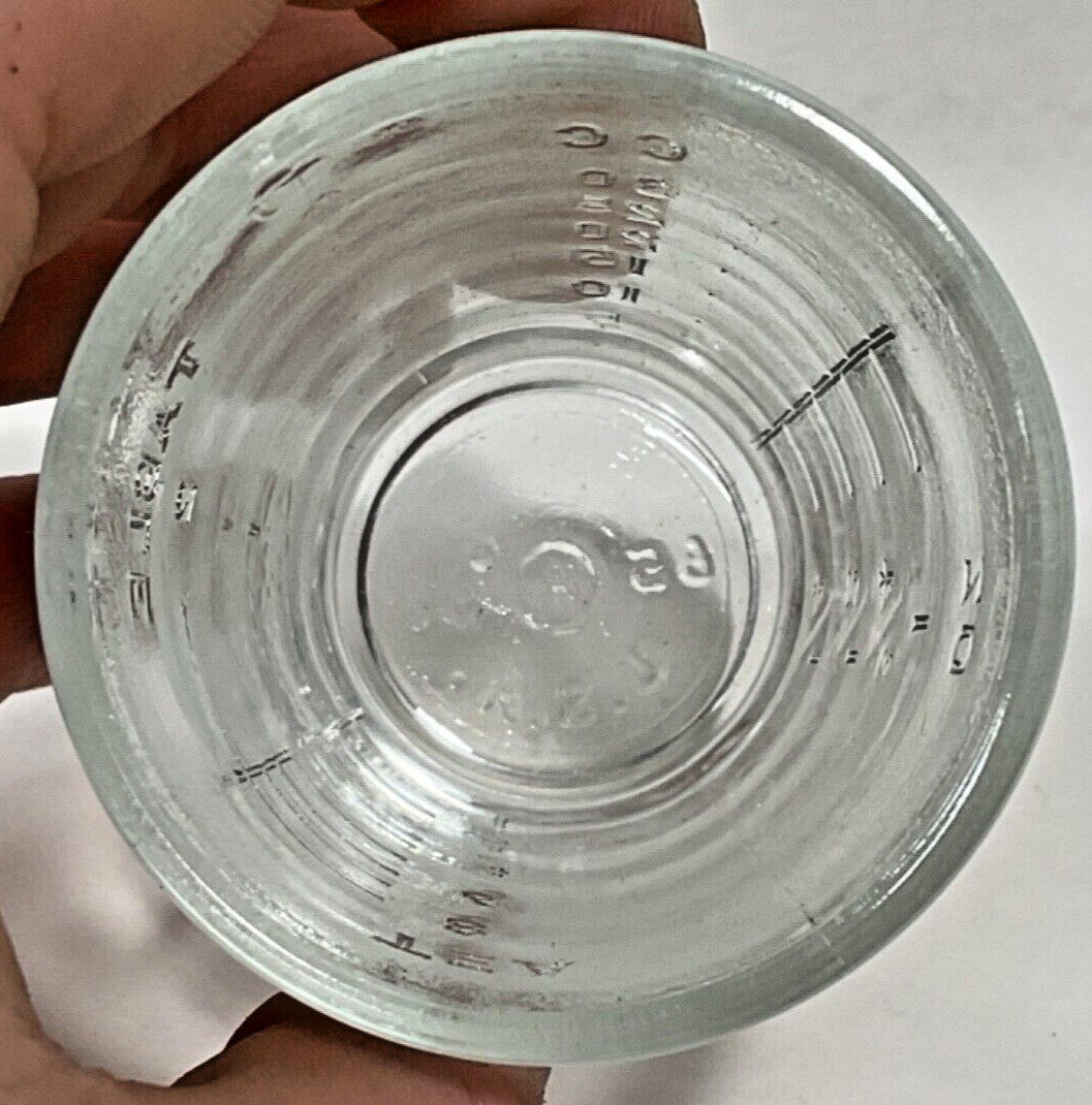 VTG Shot Glass /Medicine measurement cup Made in USA New Old Stock (Sold by ea.)
