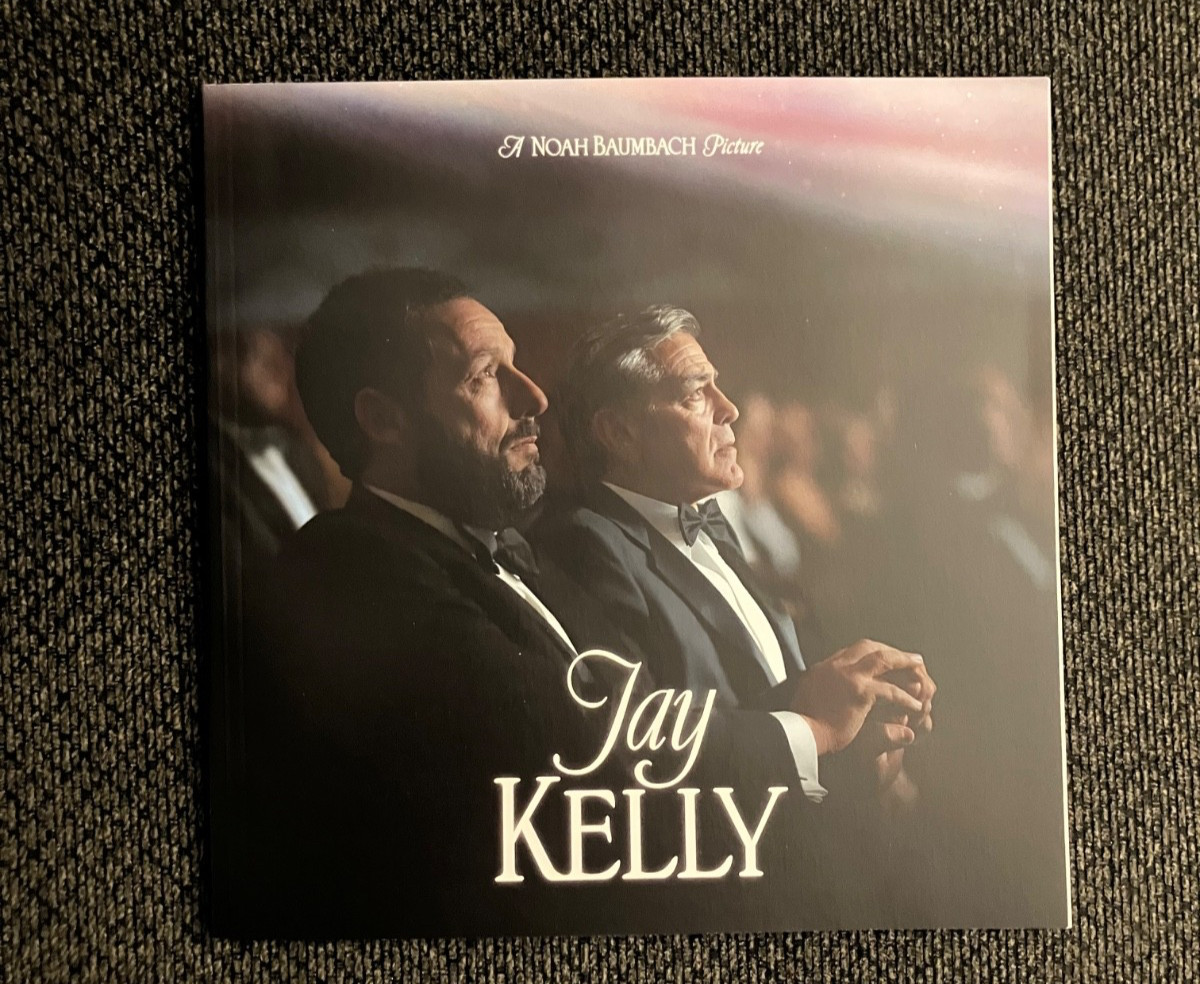 JAY KELLY (2025) 11x17 IN POSTER & PROGRAM NEW NOAH BAUMBACH GEORGE CLOONEY