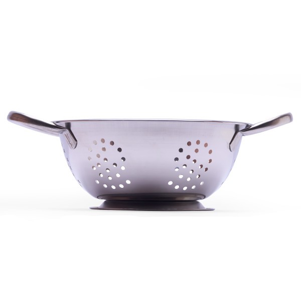 Amco 3-Piece Stainless Steel Colander Set - 1.5, 3, 5 Quart