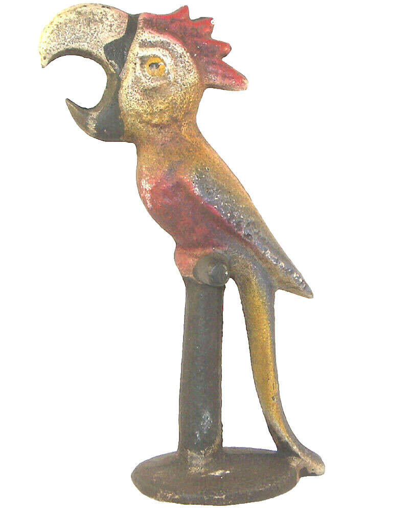 Parrot Cast Iron Bottle Opener