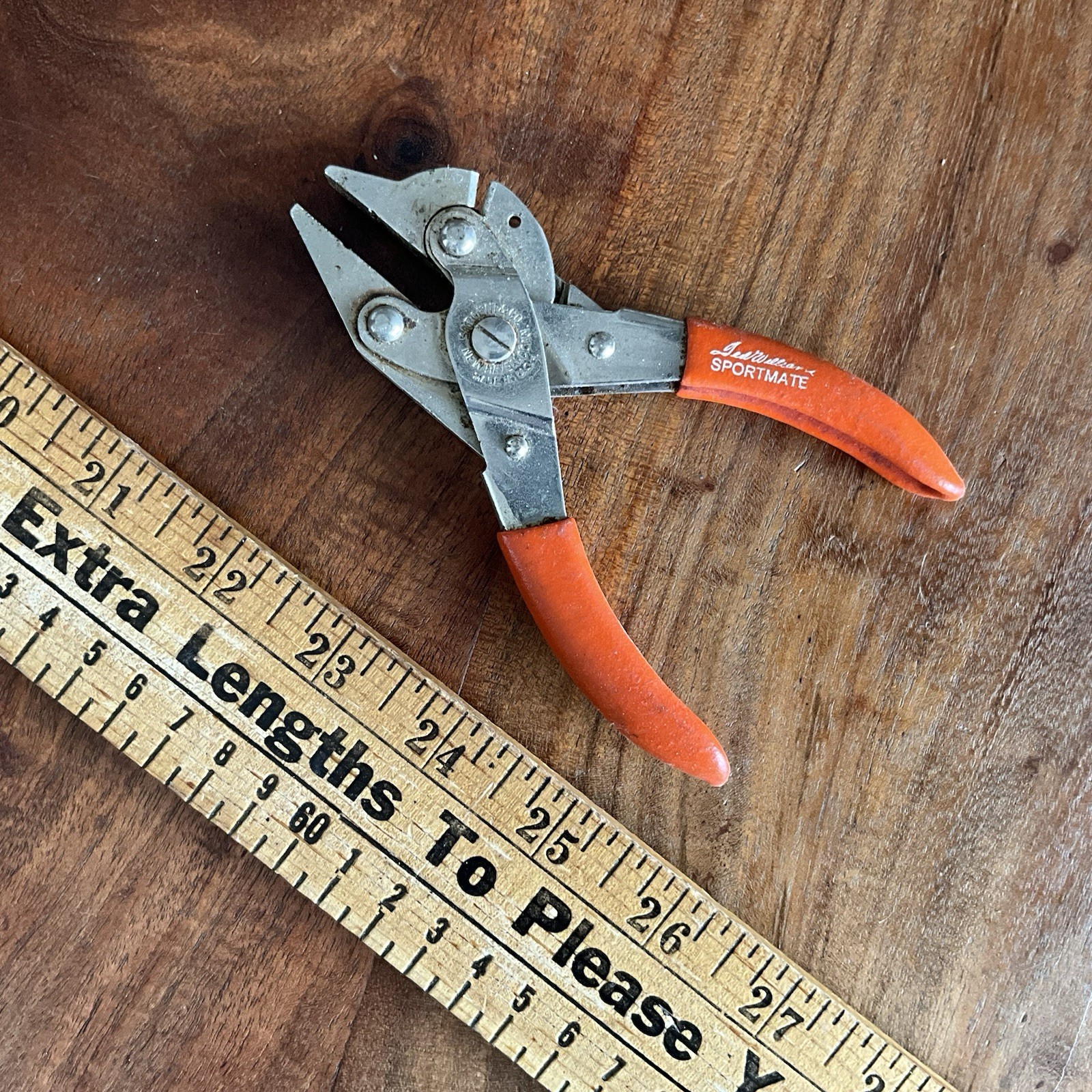 Vintage SARGENT TED WILLIAMS 5" SPORTMATE FISHING Parallel Pliers USA