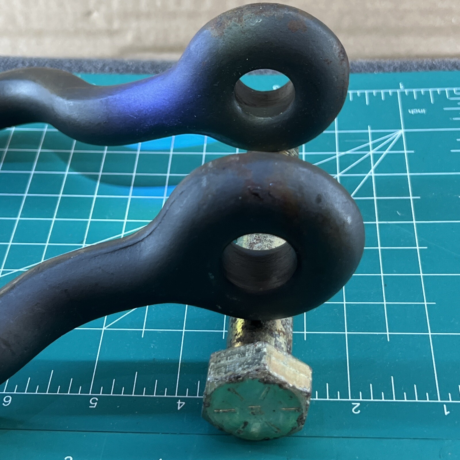 SHACKLE CLEVIS SUSPENSION ASSEMBLY STAMPED MS70087-2 GOVT SURPLUS N.O.S.