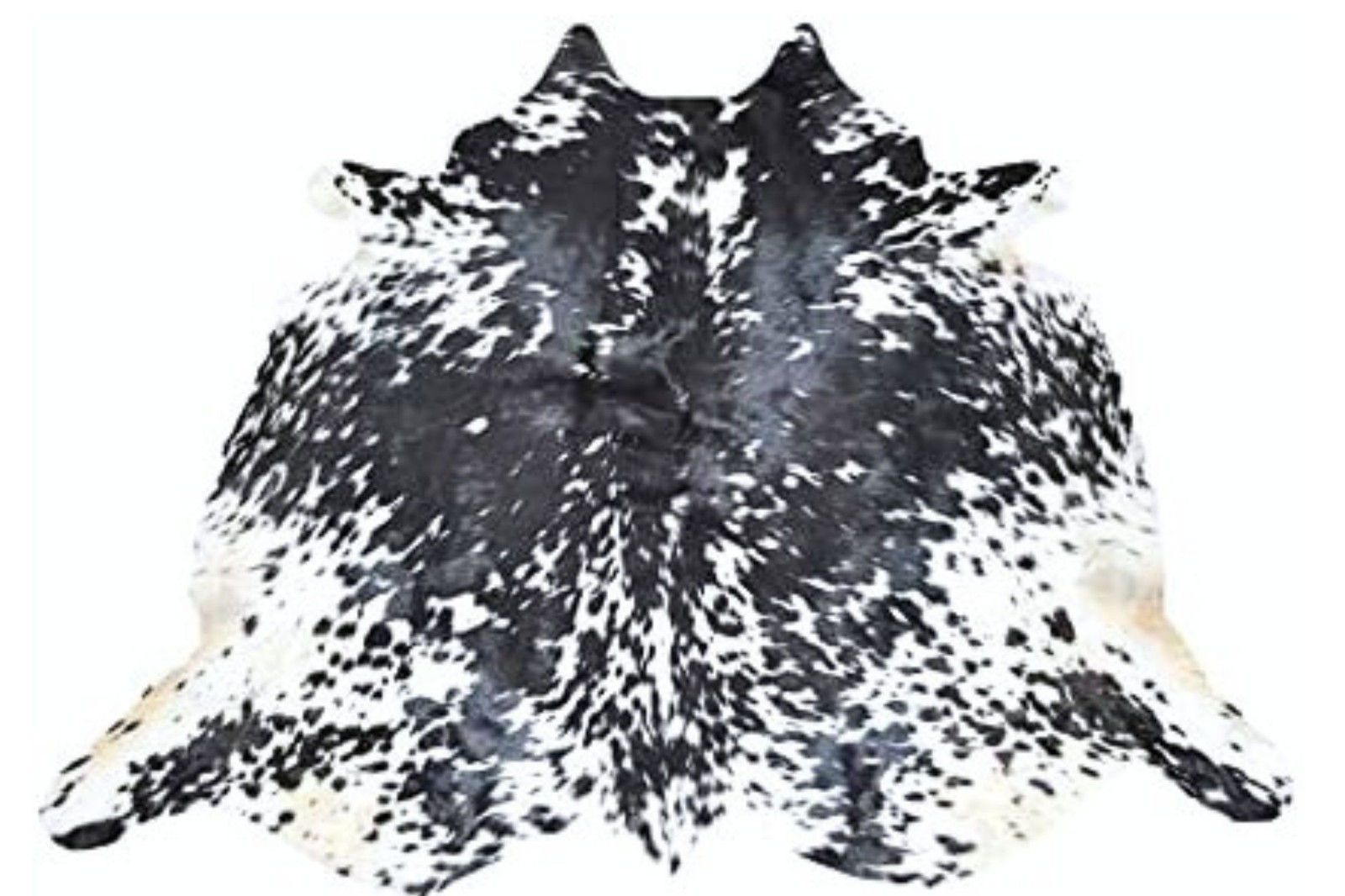 NEW LARGE 100% COWHIDE LEATHER RUGS TRICOLOR COW HIDE SKIN CARPET AREA