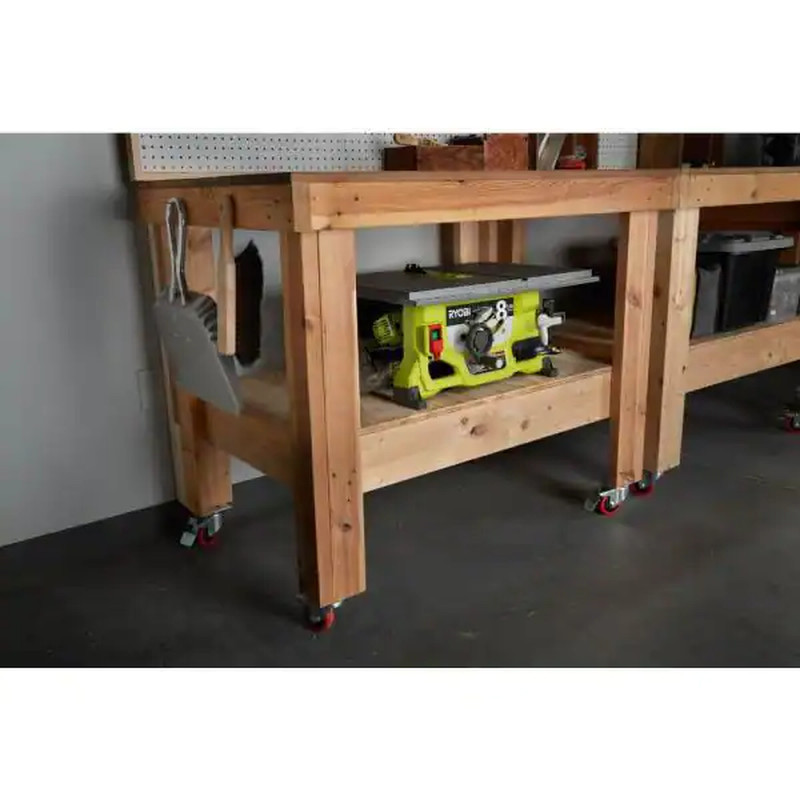 Ryobi Portable Compact Heavy Duty Table Saw 13Amp 8-1/4in DIY Projects Work Shop