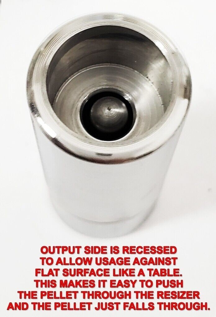 Pellet Resizer/Checker .25 Cal - Sizer - Stainless Steel - USA Made - Free Ship!