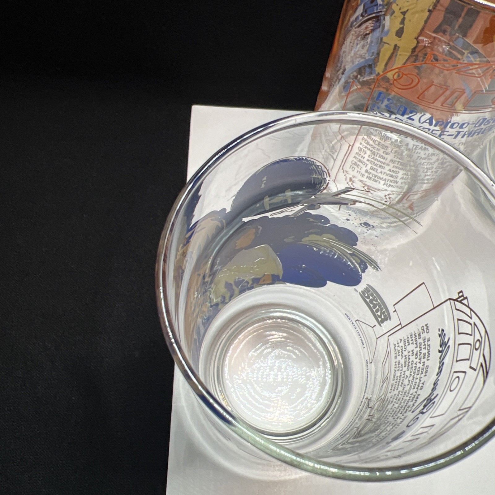 1977 Star Wars A New Hope Coca Cola Burger King Glasses Set of 4 - FREE SHIPPING