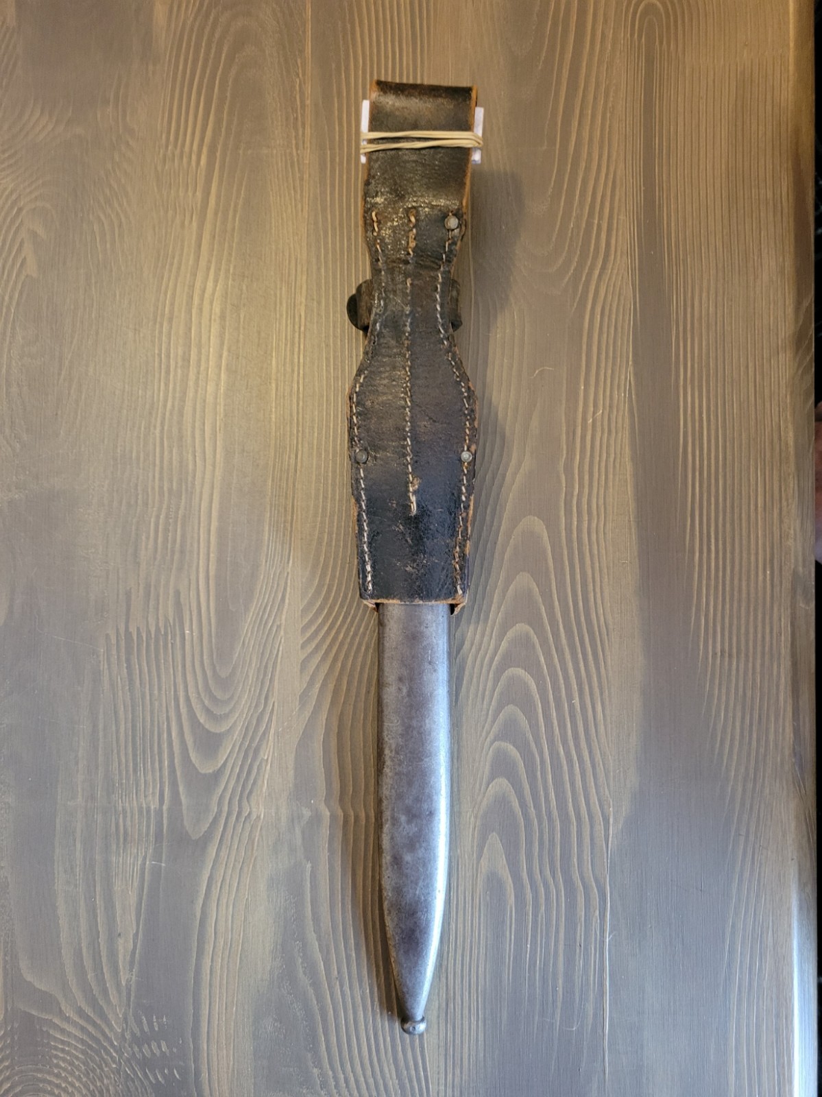 EXCELLENT! WWII German K98 Combat Bayonet w/Org Sheath & Frog!