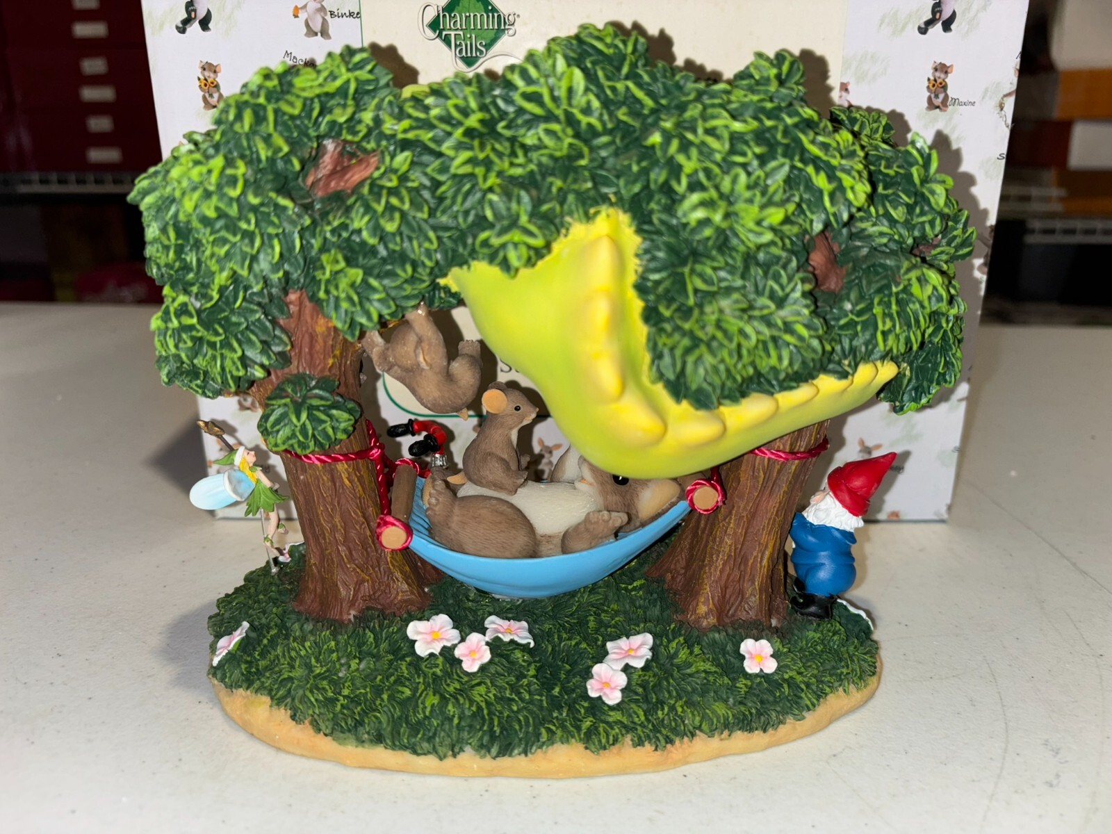 Charming Tails Storytime Figurine 98/598 Signed Dean Griff LE 300 NEW 6" RARE