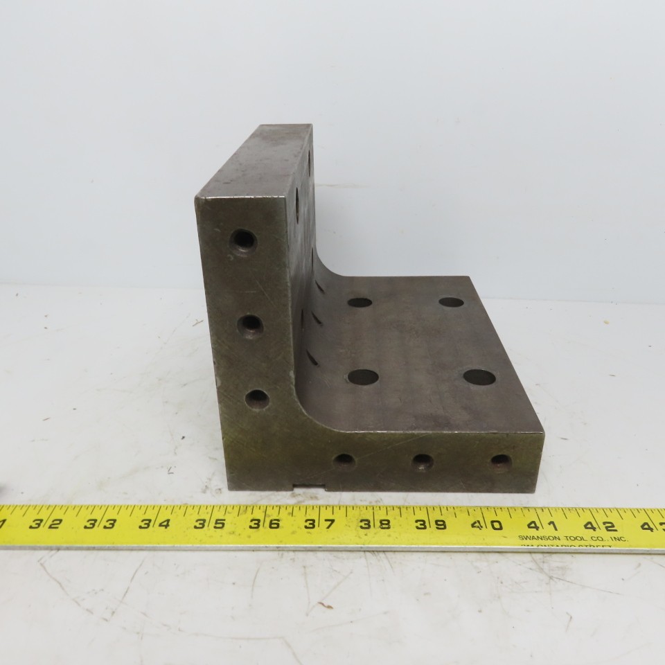 6" x 6" x 8" Steel Precision Right Angle Plate Mill Machining Set-Up Fixture