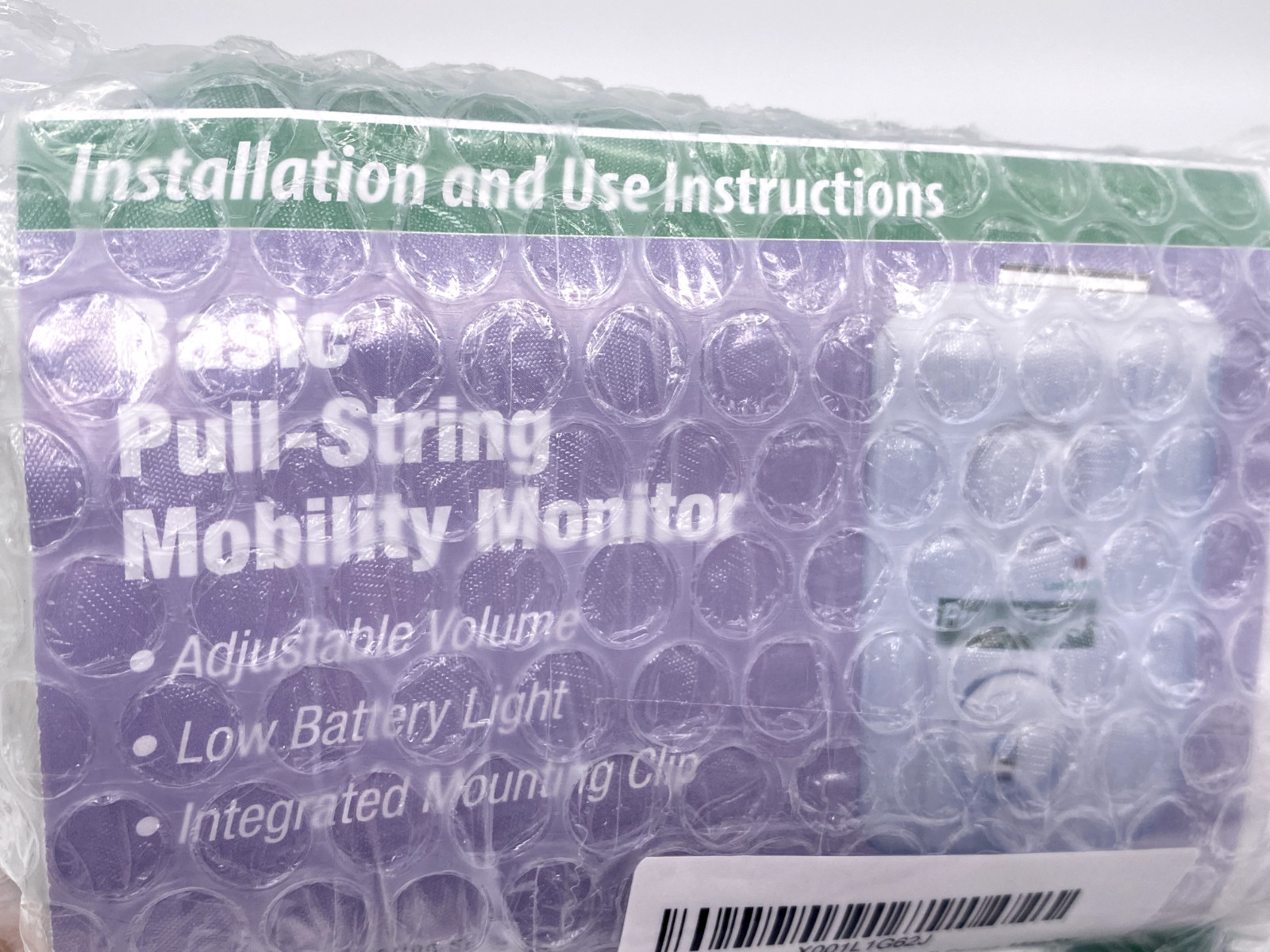 Smart Caregiver Monitor Alarm Pull String Magnetic Basic TL-02 TL-2000 - NEW