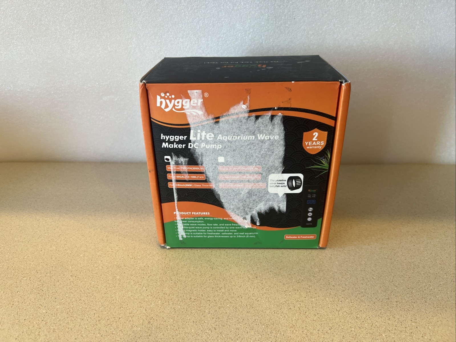 Hygger  Wave Maker Aquarium Adjustable Circulation Pump HG172 6 W