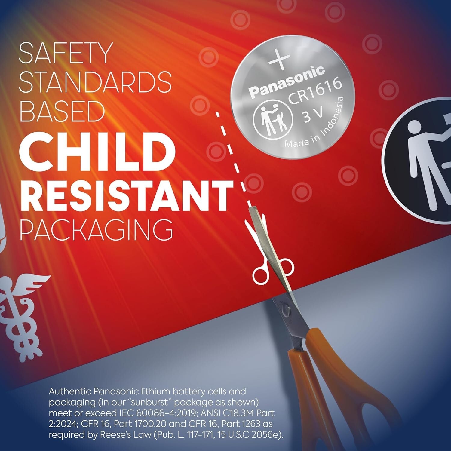 5 FRESH PANASONIC CR2032 BULK CR 2032 3V LITHIUM COIN CELL BATTERY EXP 2033