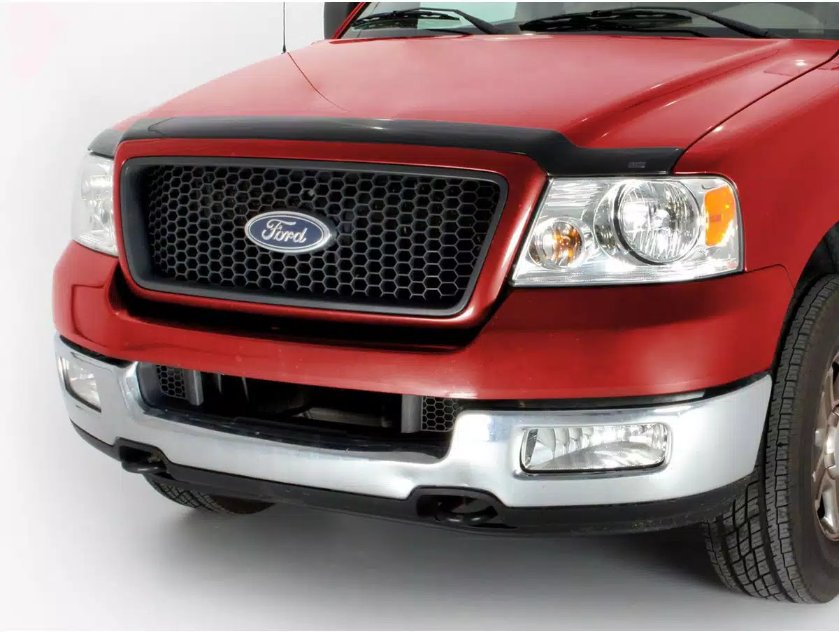 Smoke Aeroskin Low Profile Hood Protector Fits 04-08 Ford F150 New Body