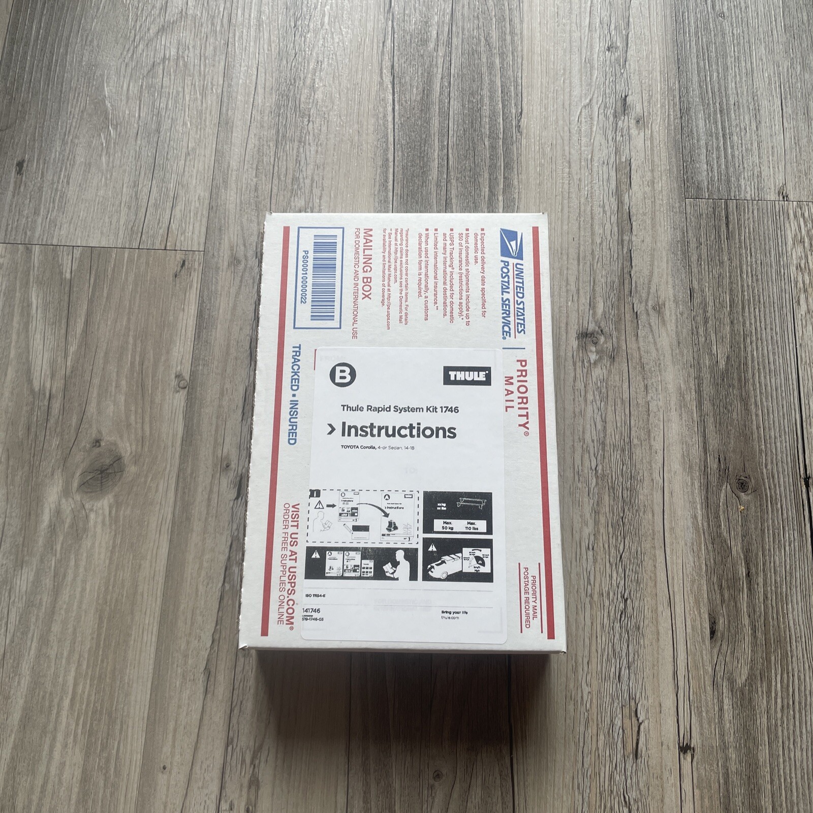 Thule Kit 1746 (#141746) Open-Box ** MINT ** Fit Kit for Toyota Corolla!