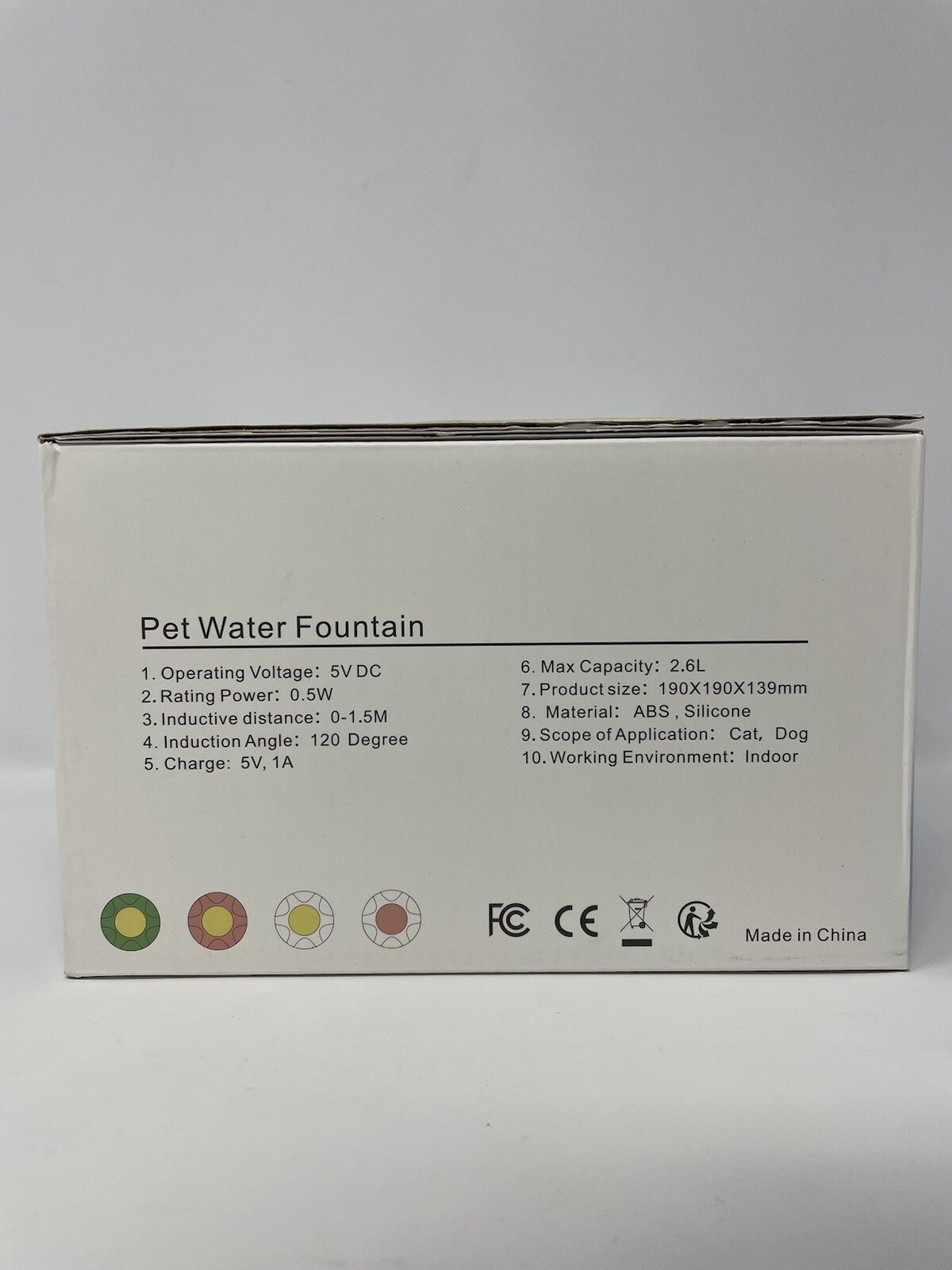 Smart Wireless Pet Water Fountain