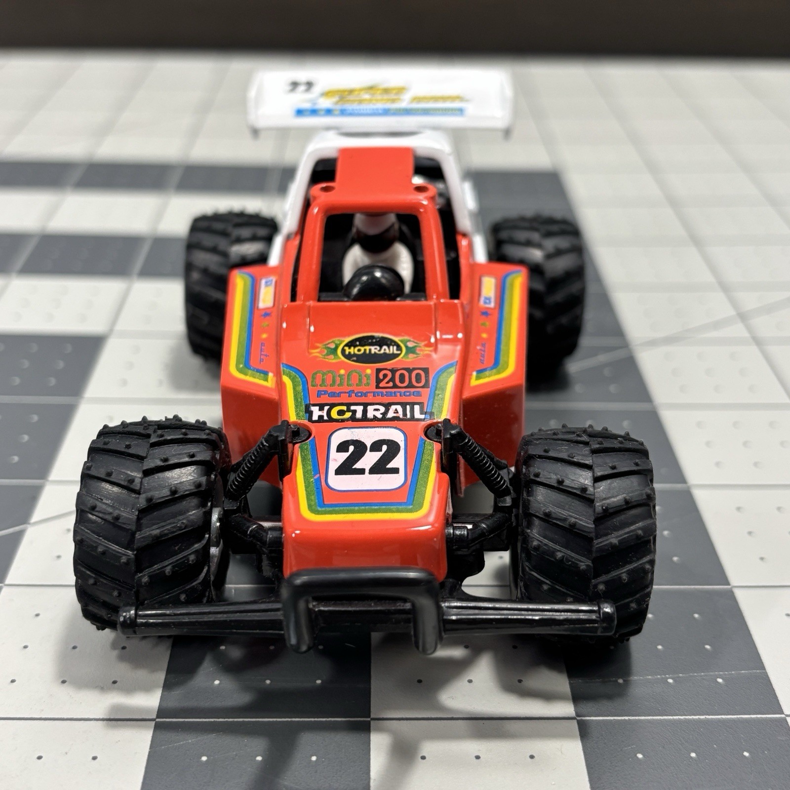 Racer Pullback Diecast Buggy Vehicle #22 HotRail Performance Kinsfun Toy 2014