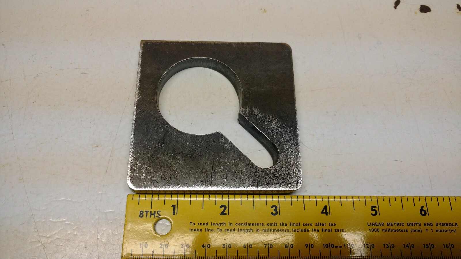 **NEW WELD ON STEEL BANJO EYE - FOR 3/8" CHAIN - TRAILER TIE DOWN - TOW STRAP**