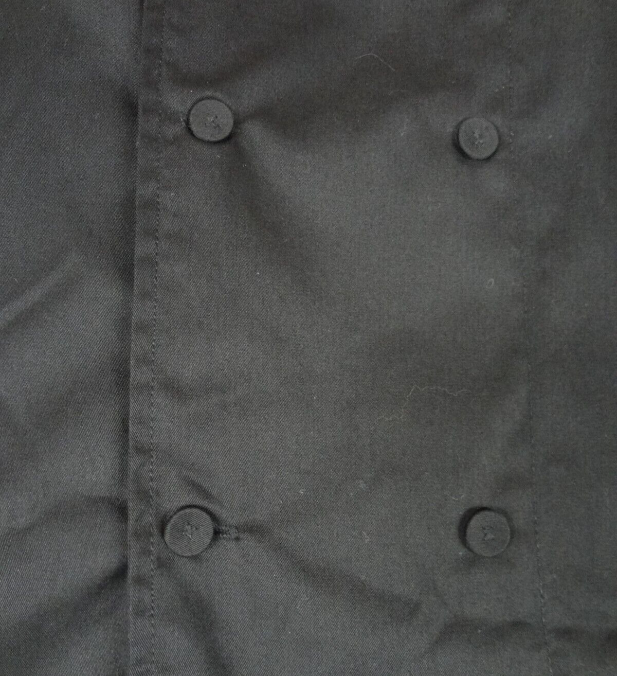 Dickies Plain Professional Chef Uniform Shirt Top - Black XL J866