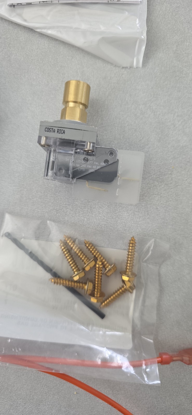 AGAGC9NPS01E Kit Gas CVRSN NATURAL to PROPANE Conversion Kit