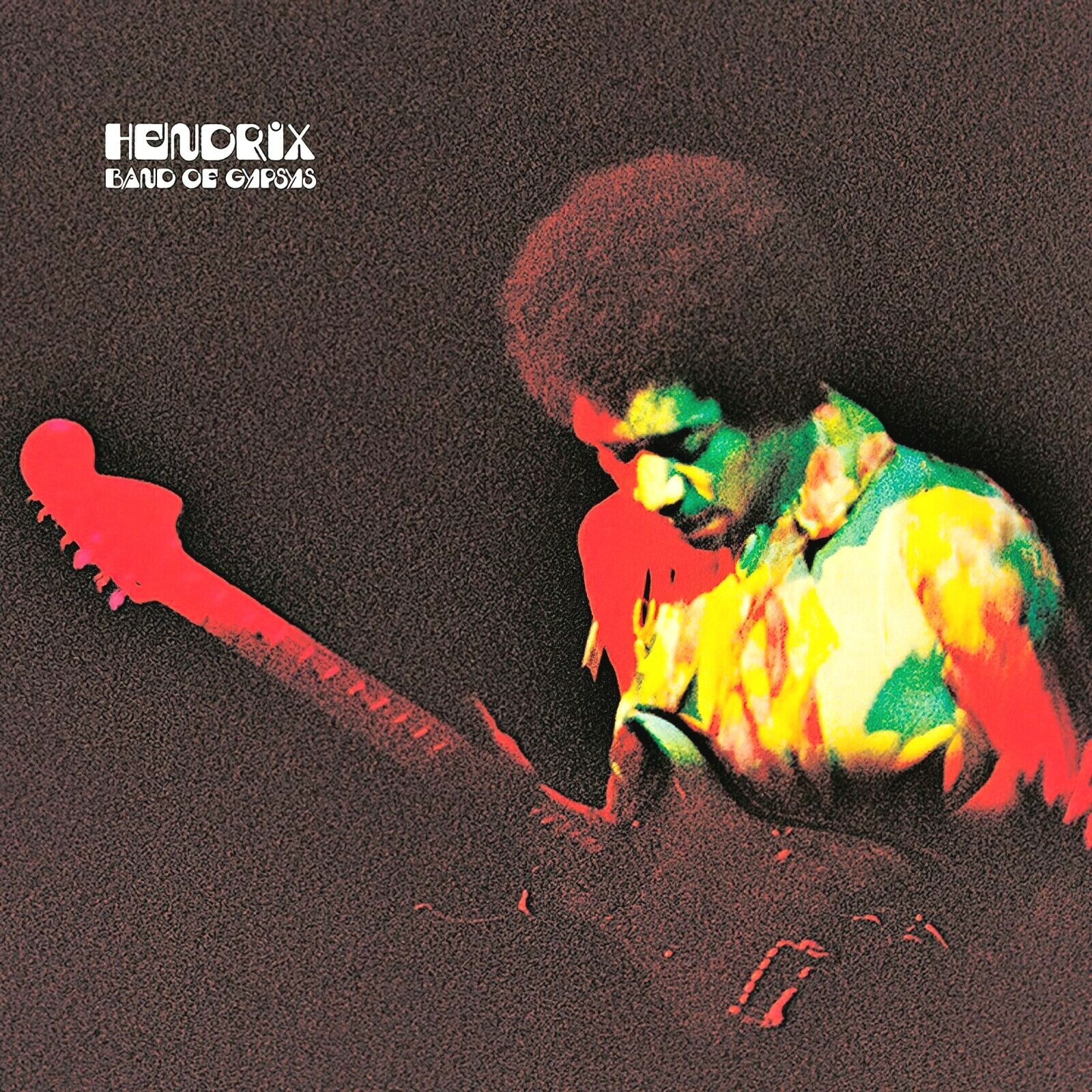Jimi Hendrix Band Of Gypsys 12x12 Album Cover Replica Poster Print