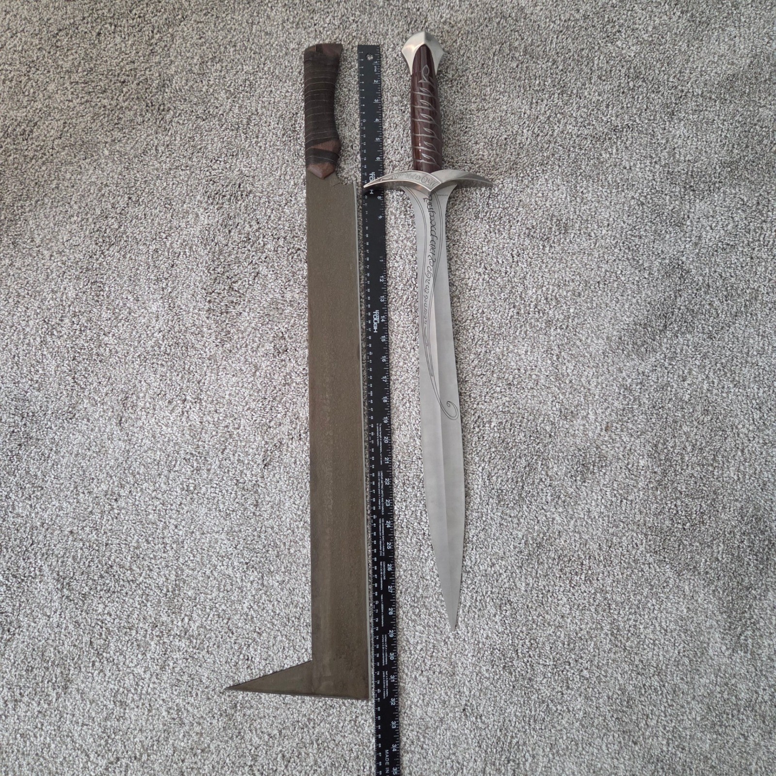 Lord of the Rings 2002 Original UC1309 Uruk Hai Scimitar United Cutlery Replica