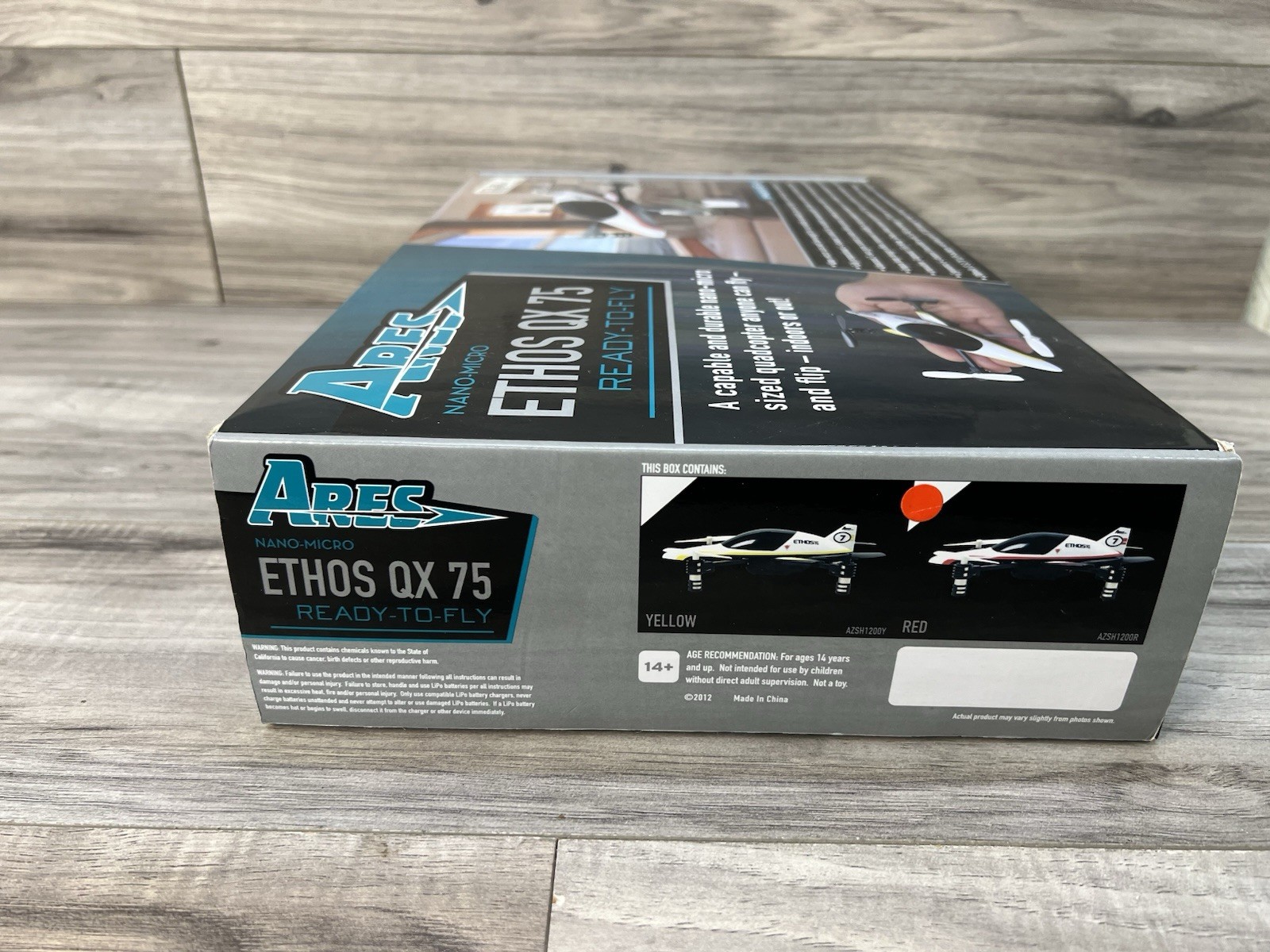 Ares Ethos QX 75 Ready To Fly Remote Control Nano-Micro Quadcopter