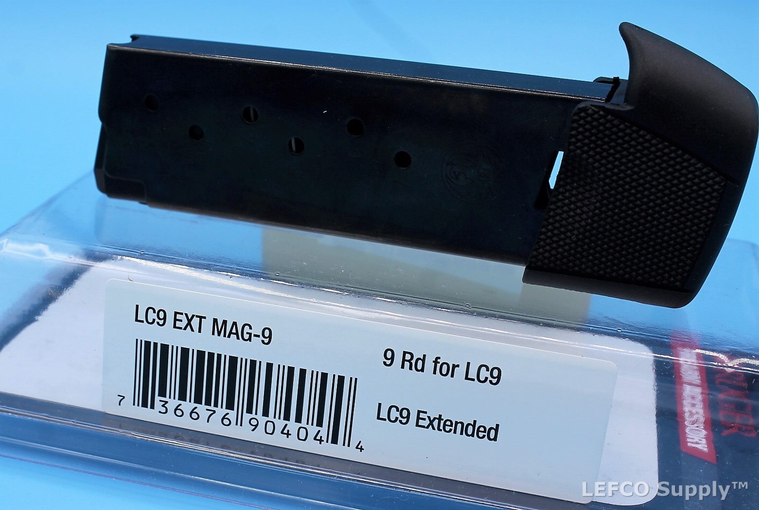 Ruger EC9s LC9s LC9 Extended Magazine 9-Round RD 9mm Genuine OEM Clip Mag 90404