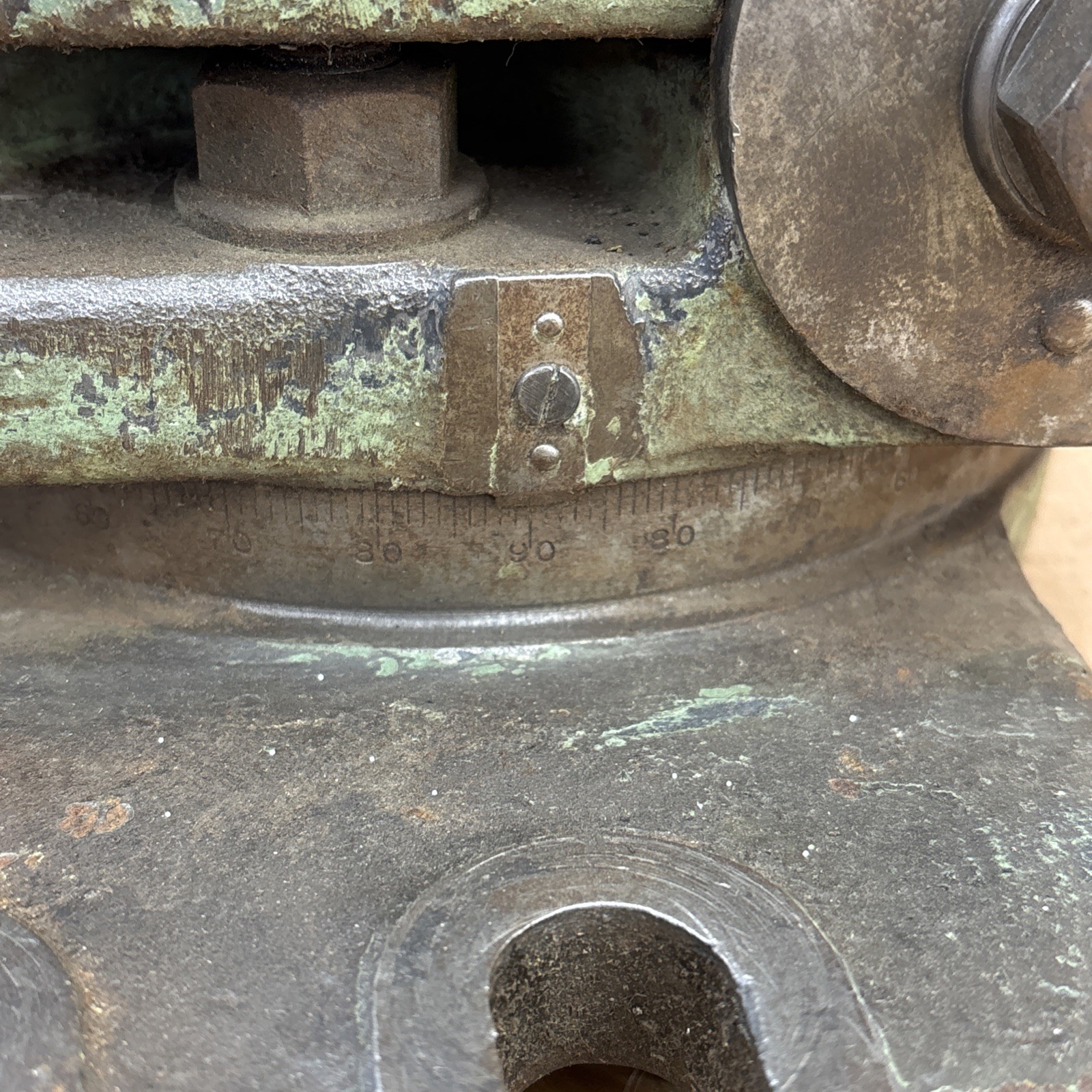 Brown & Sharpe No 3 Universal Tilting Vise 6” Jaw Double Swivel Base