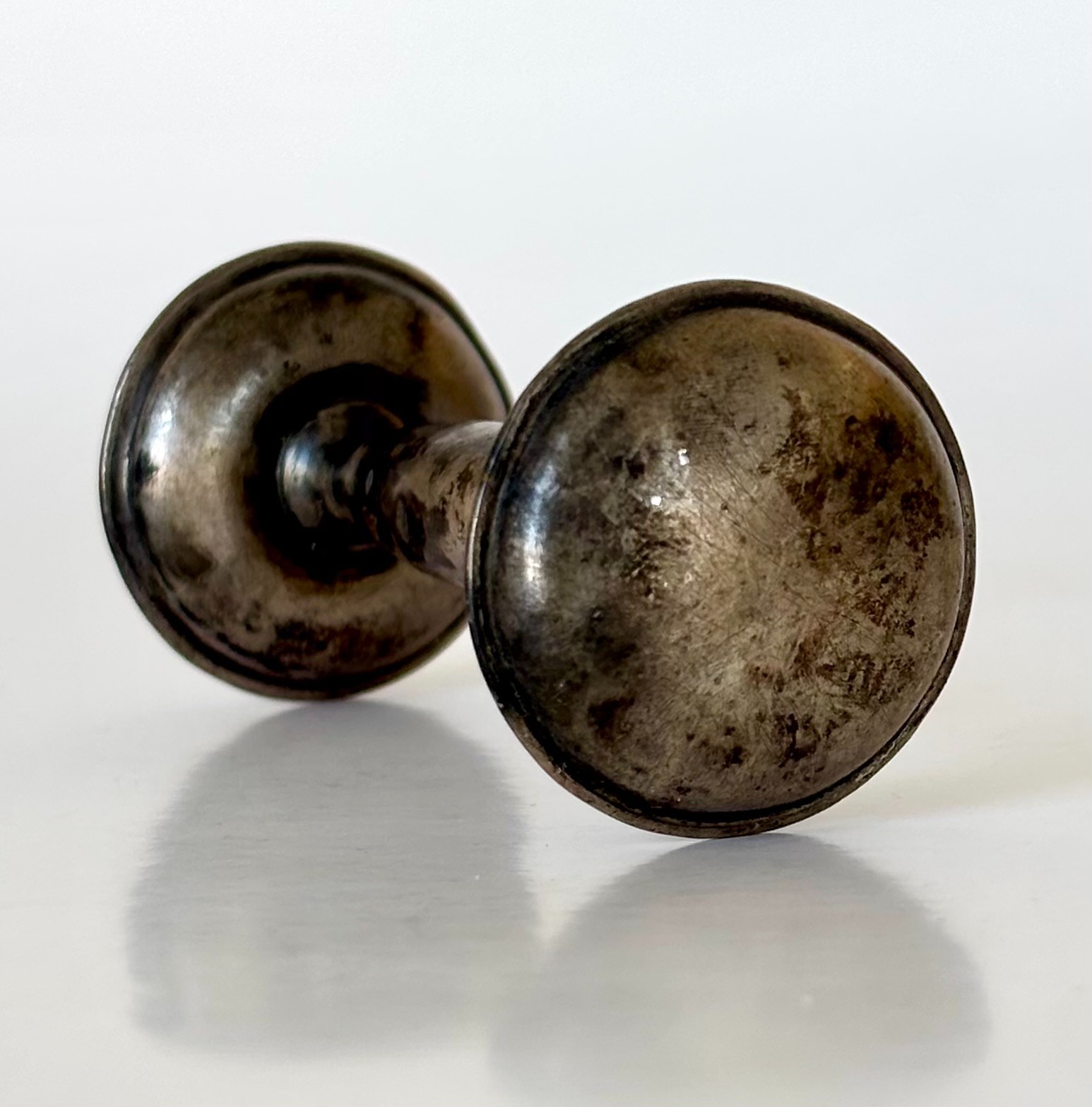 Antique Signed Lunt #1180 Sterling Silver Baby Rattle, 24.1 grams