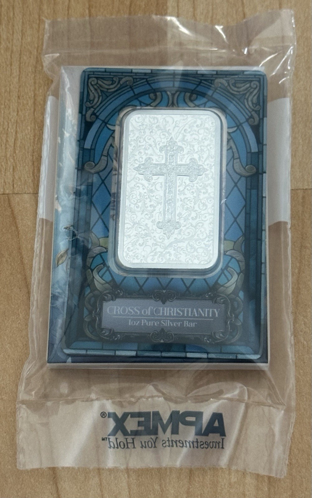 Cross of Christianity 1 oz Silver Bar PAMP Suisse 2026 Niue BOX 5000 Made SEALED