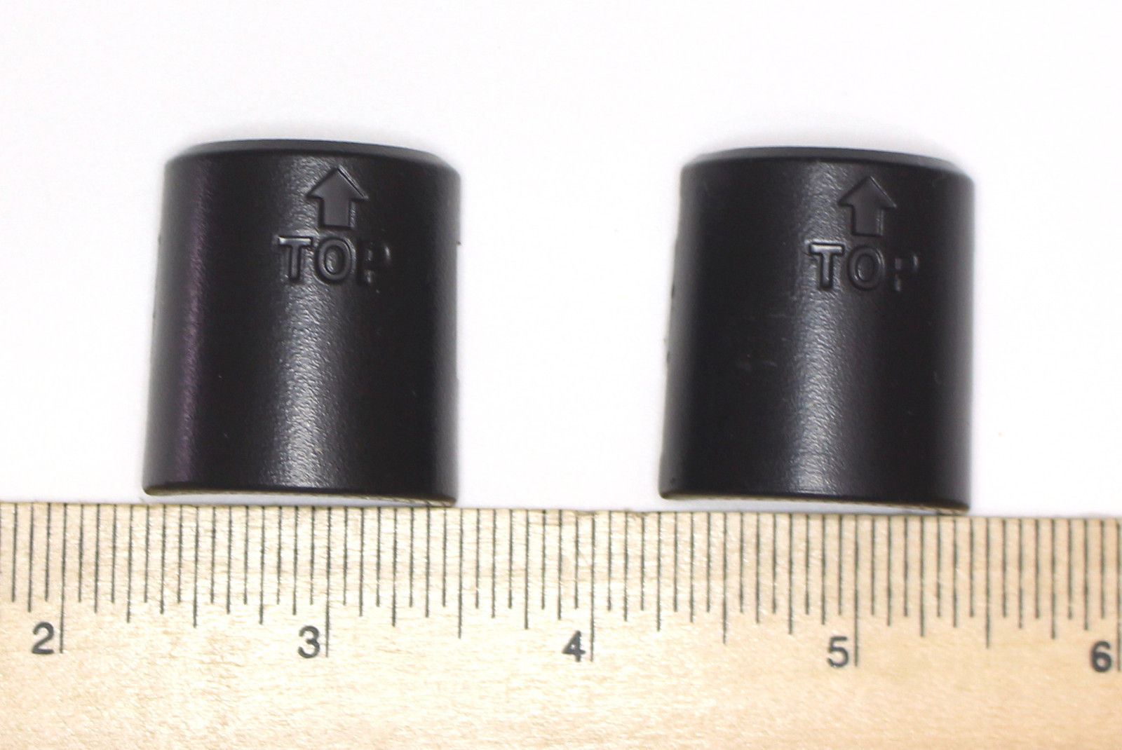 1" Diameter Wire Shelf Clips Shelving Split Sleeves Lock Locking Plastic 4 pair