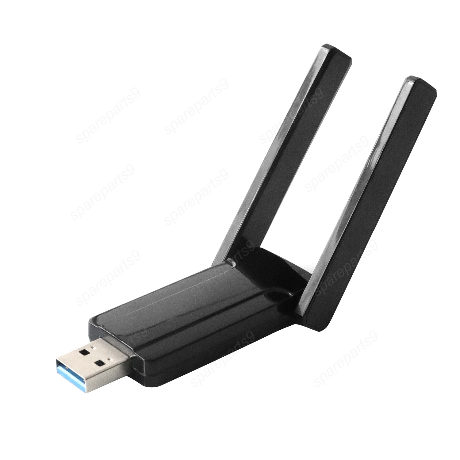 1300Mbps Long Range 5dBi Dual Band 5/2.4GHz Wireless USB3.0 WiFi Adapter Antenna