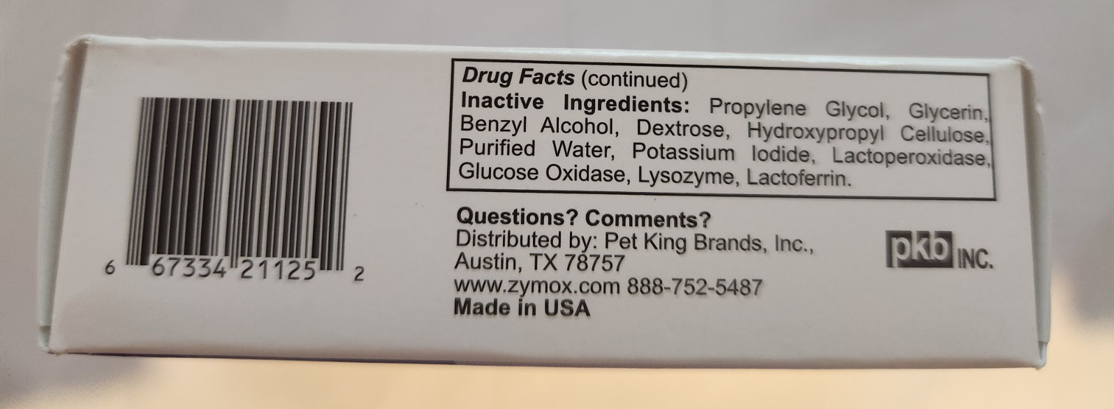 Enzymatic Ear Solution Anti-Itch for Dogs and Cats (1.25 oz) Exp 2027