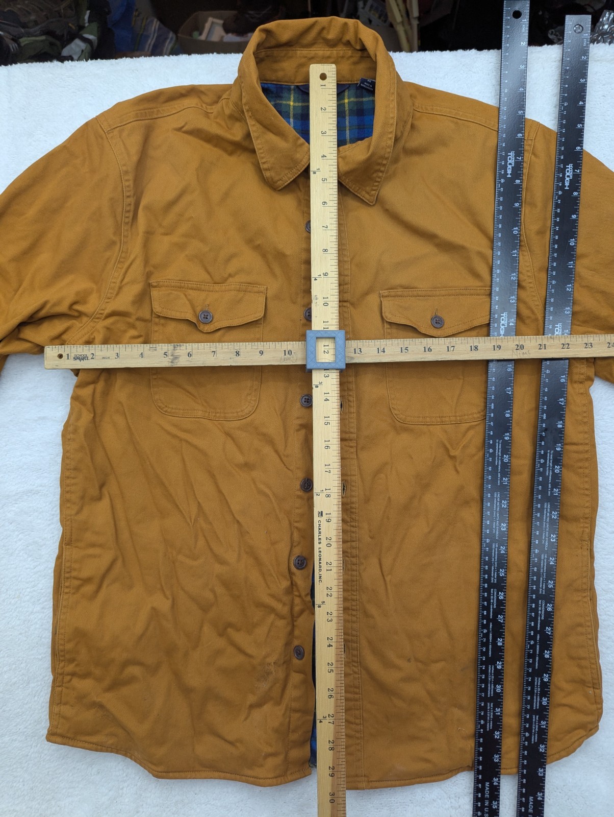 Plastic Yardstick Reseller Ruler Adapter Tool For clothing Quick Measurements