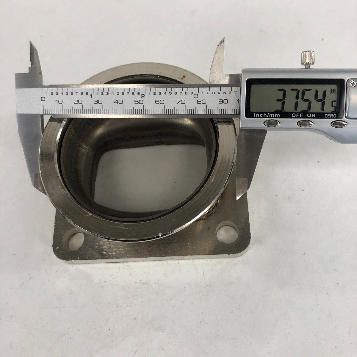 3" V-Band Flange to T4 -4 Bolt Turbo Charger Flange Conversion Adapter