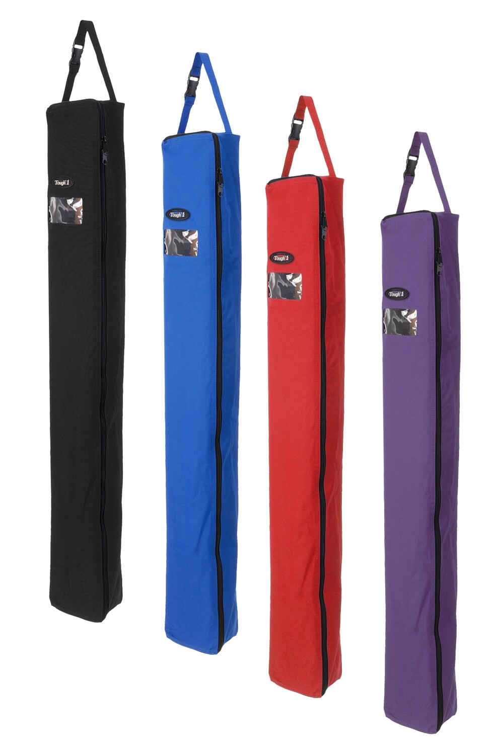 Tail - Rein Carrier - Heavy Denier - Full Zipper - Clear Window - Carrier Strap