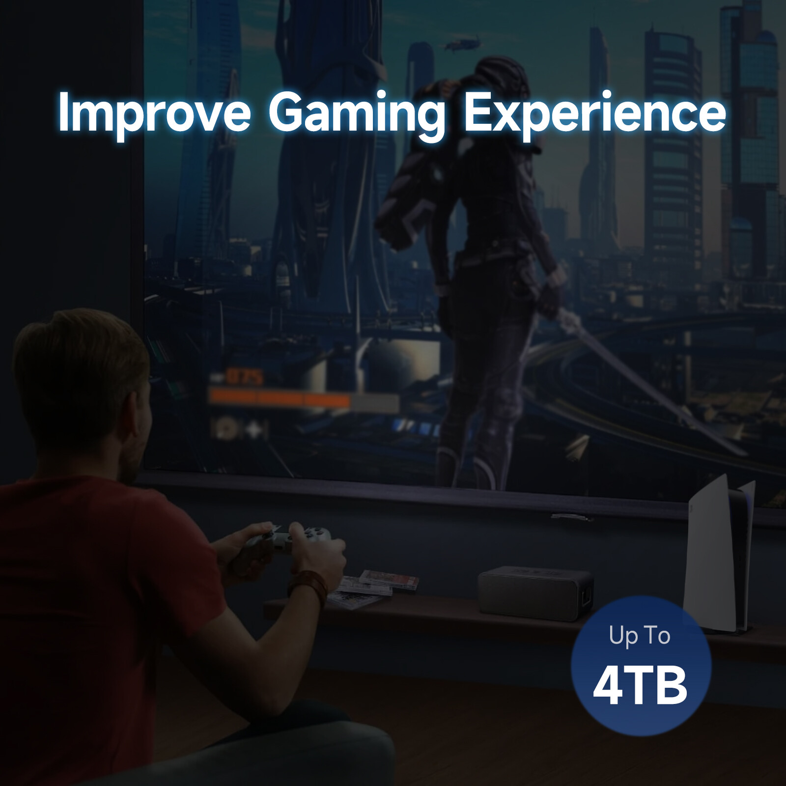 Fanxiang 4TB 2TB 1TB SSD Gen 4 x4 NVMe Heatsink PS5 Internal Solid State Drives